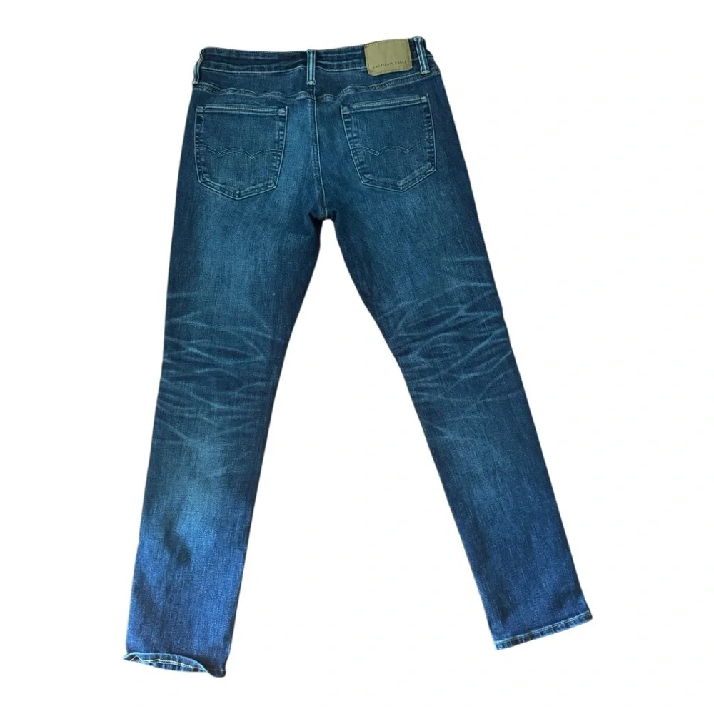 American Eagle Outfitters Men's Blue Slim Jeans